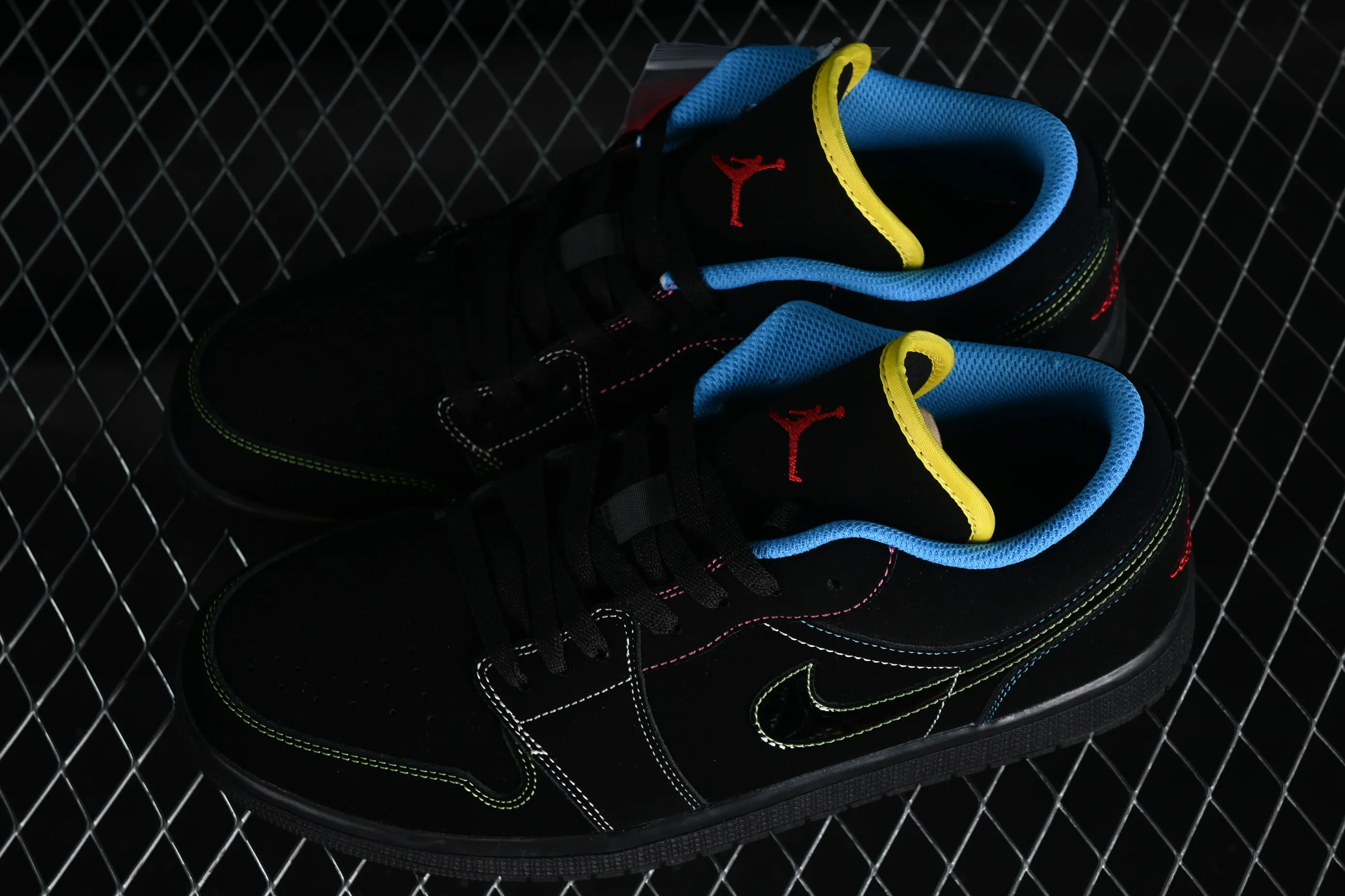 All categories Air Jordan Jordan series basketball shoes Air Jordan 1 Low Air Jordan 1 Low AJ1 Joe 1 black and green low-top cultural basketball shoes 338145-003